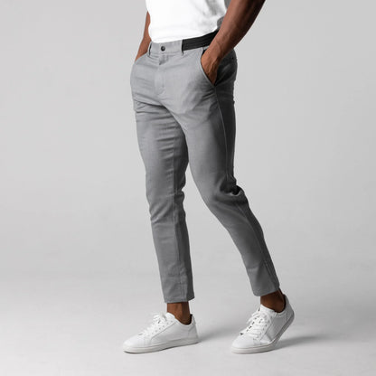 Herren Chino Hose Elegant Slim Fit Komfort - BerlinGlamour