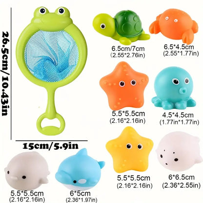 Badespielzeug Leuchtend Kescher Schwimmspiel
