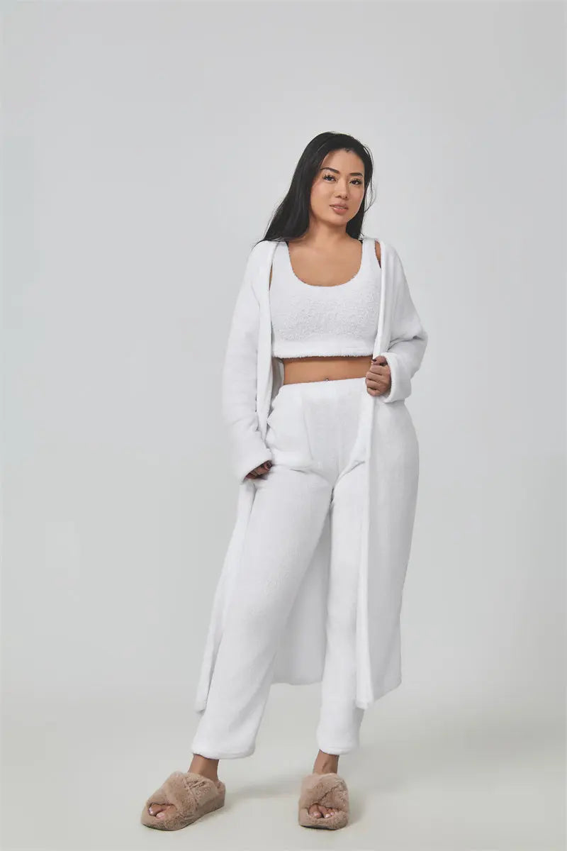 Bequemer Hausanzug Set Damen Soft - BerlinGlamour