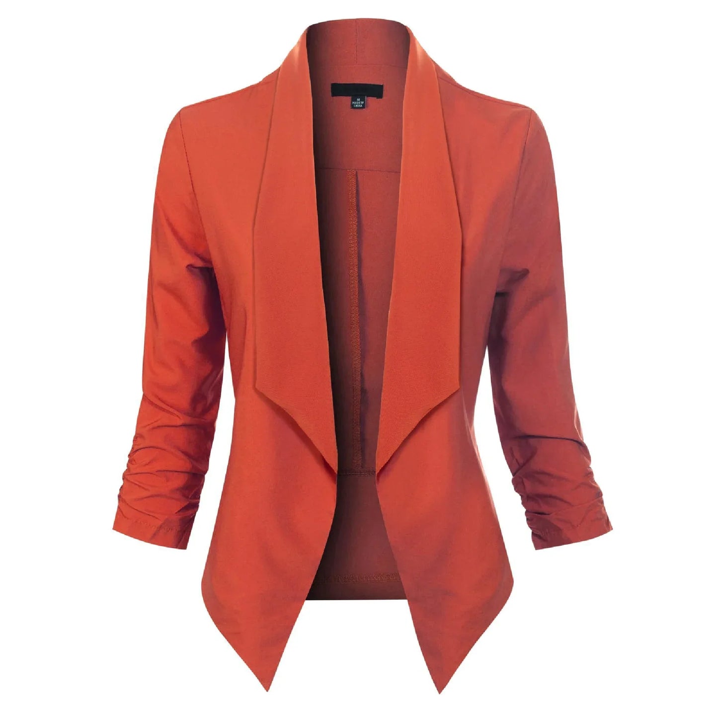 Damen Blazer Langarm Offen Modern