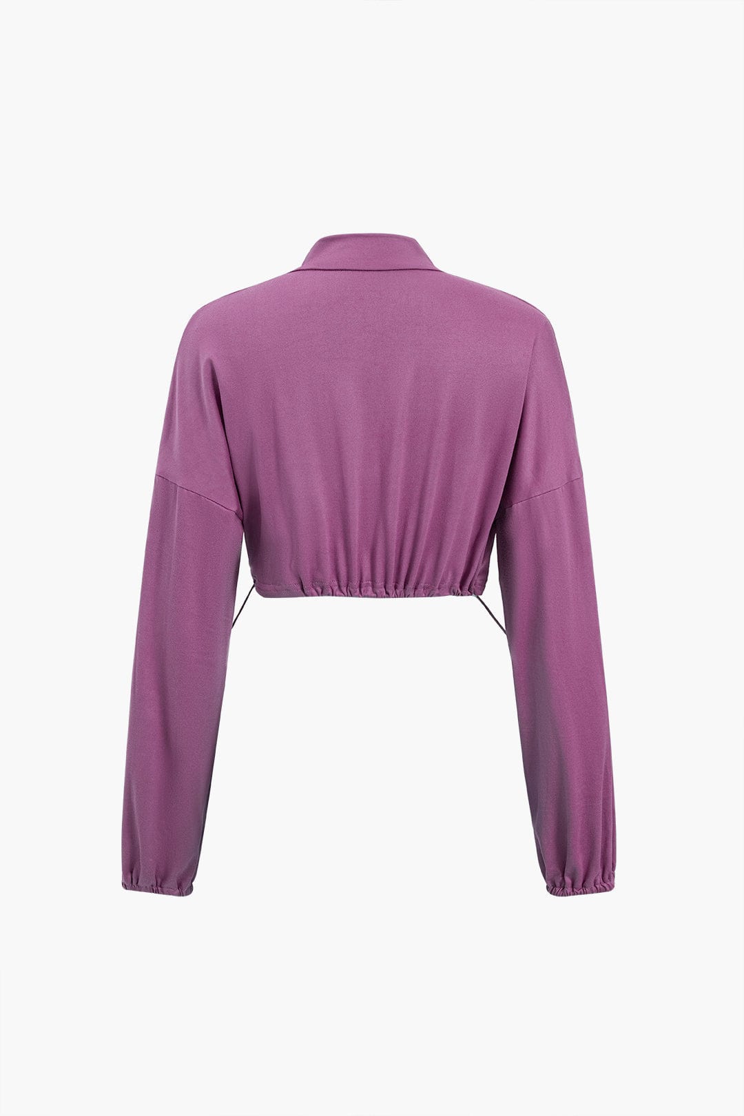 Sportliches Zweiteiler Set Cropped Jacke Leggings