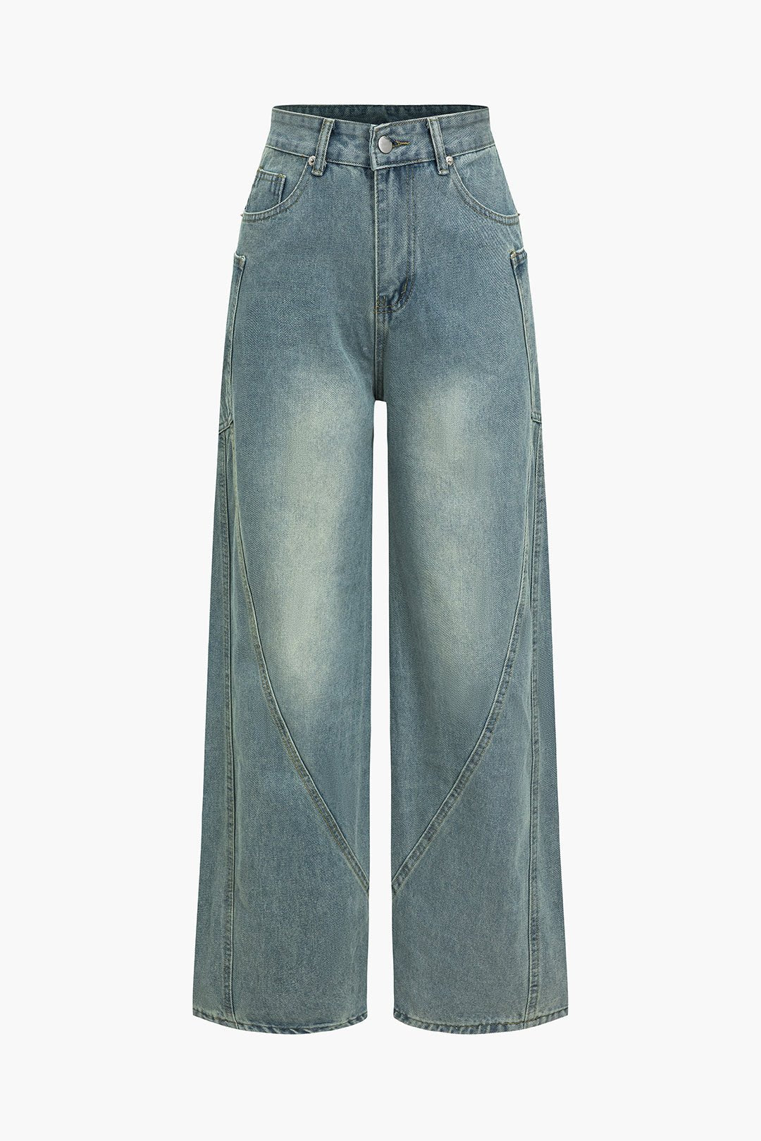 Weite Damenjeans Bequem Denim für Frauen - BerlinGlamour