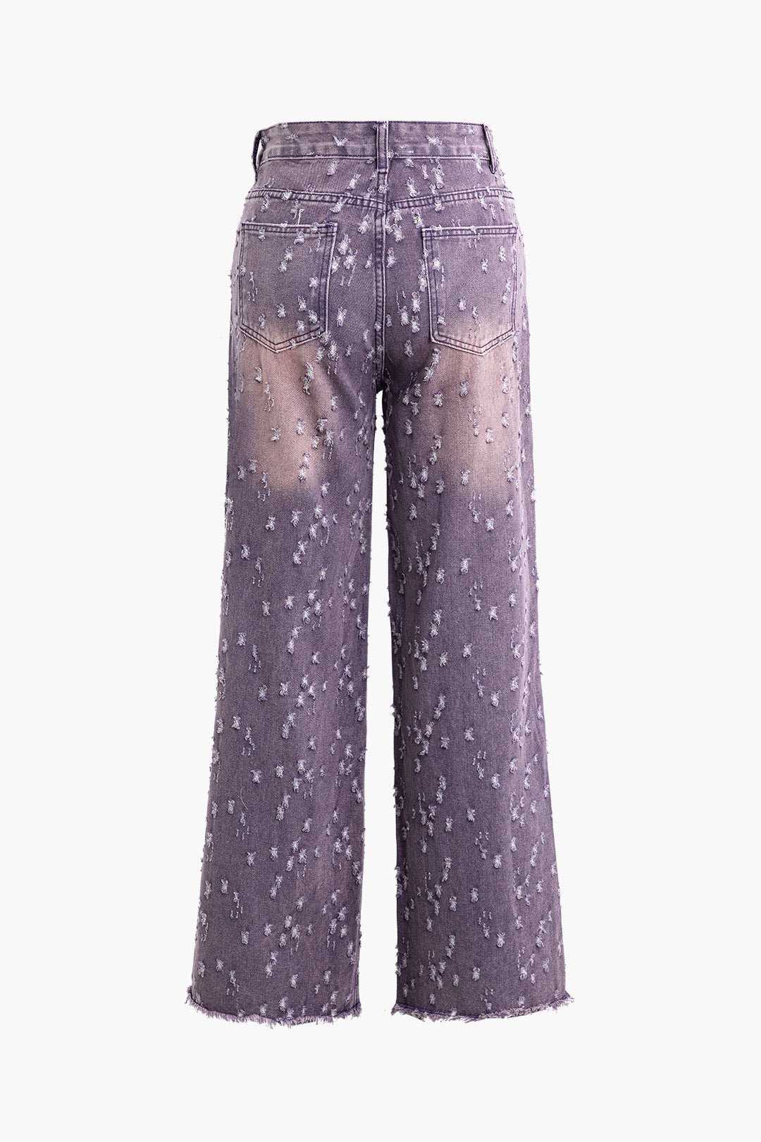 Weite Damenjeans Verwaschen Bequem