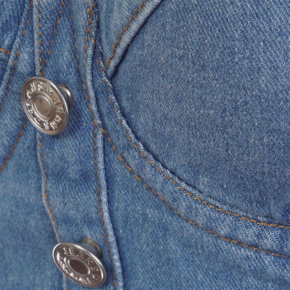Sexy Damen Jeans mit Kurzem Top