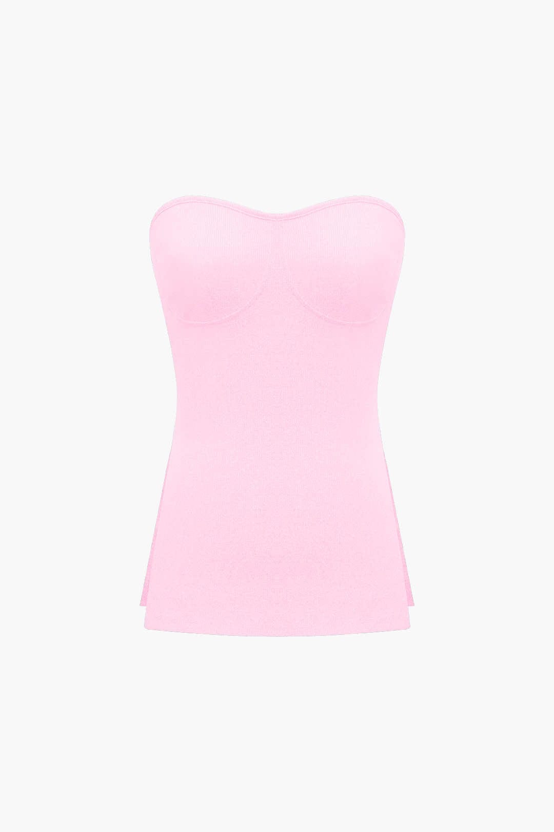 Elegantes Zweiteiler Set mit Bustier Top und Shorts Damen