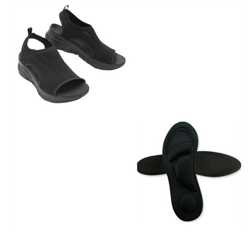 Damen Sandalen Komfort Orthopädisch Bequem
