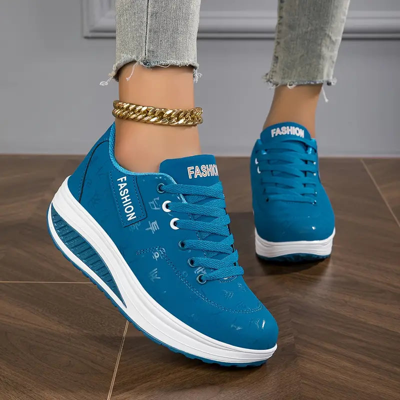 Damen Sneaker Orthopädisch Bequem mit Luftpolster