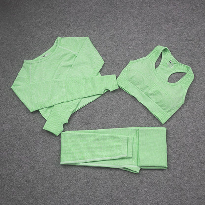 Yogahosen-Set Damen Schnelltrocknend Eng Anliegend