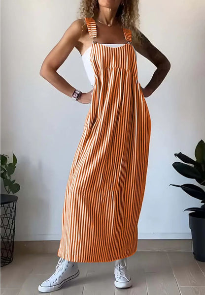 BerlinGlamour Casual gestreiftes Kleid