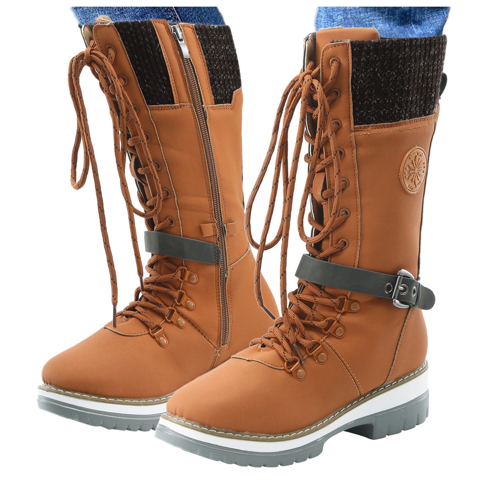 Orthopädische Boots Komfortabel Weite Passform Damen - BerlinGlamour