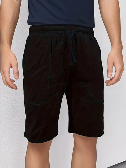 Herren Kurze Hose Leinen Bequem Sommer