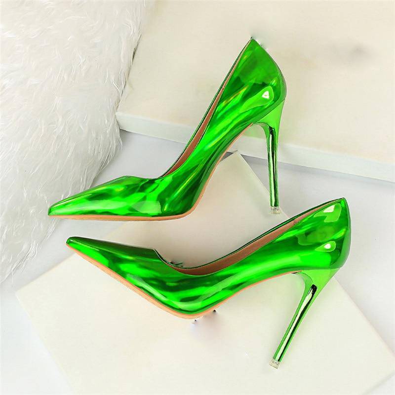 Stiletto Schuhe Damen Hochzeit Absatz Slim