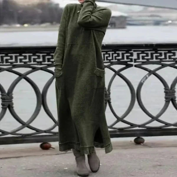 BerlinGlamour: Langes, lässiges Kleid