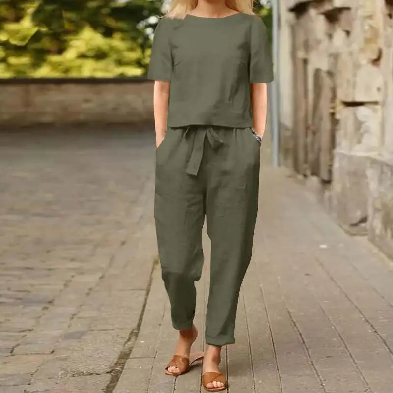 Jumpsuit Set Damen Elegant Stilvoll Berlin