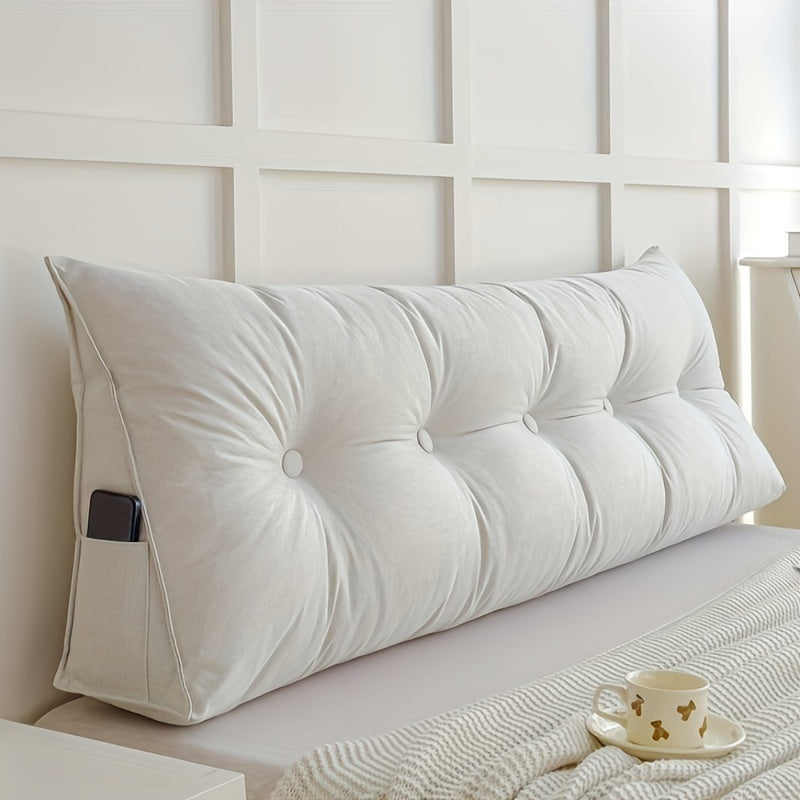 Elegantes Dreieckskissen Luxus Kissenbezug Modern