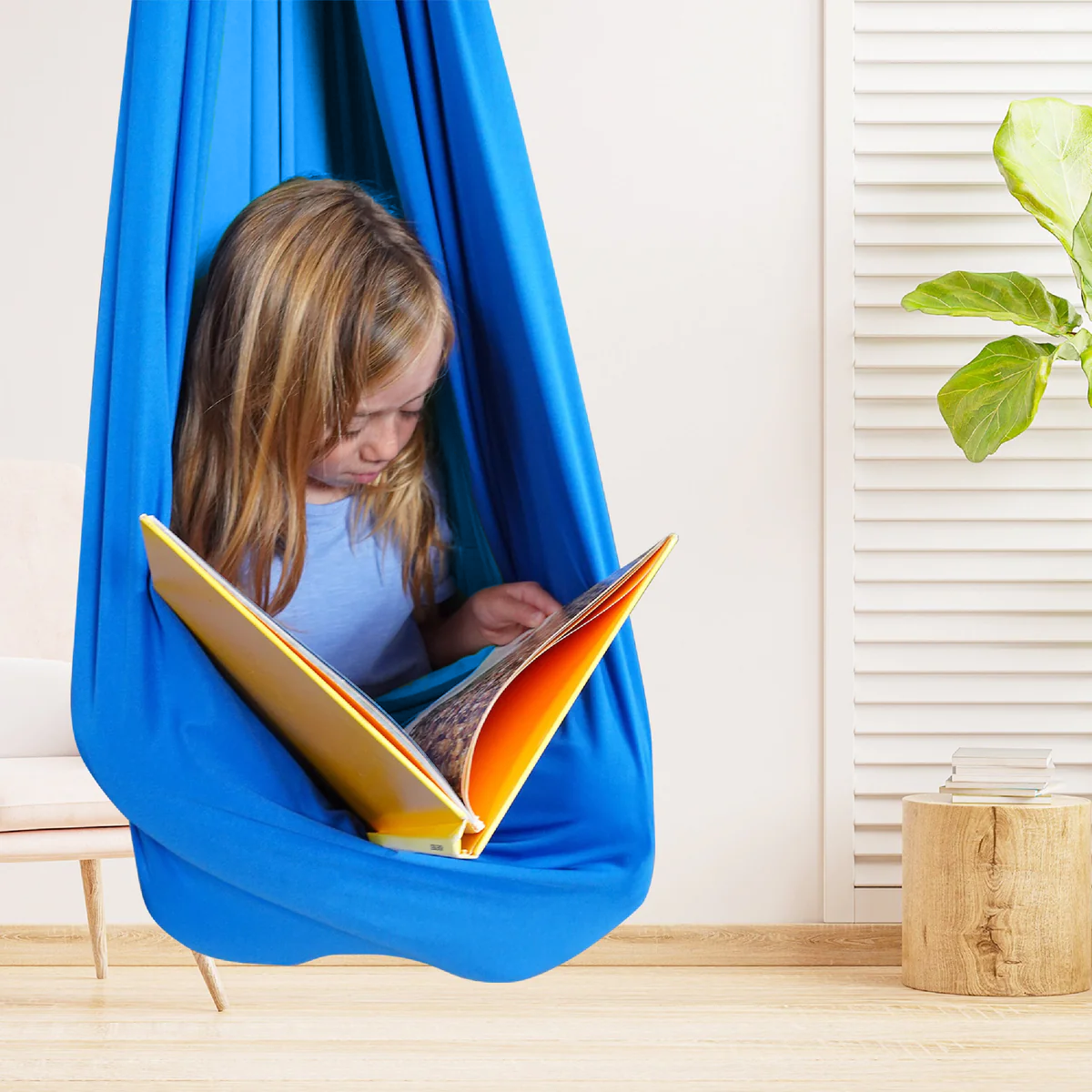 Kinder Hängematte Therapie Nest mit Zen Effekt - BerlinGlamour