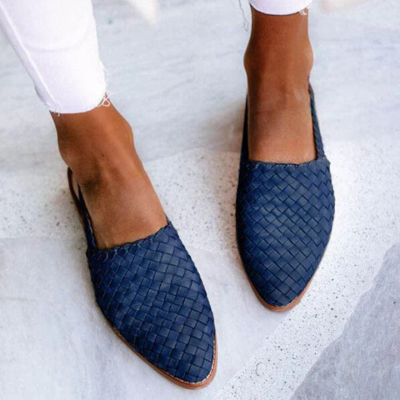 Damen Flache Schuhe Bequem Komfortabel