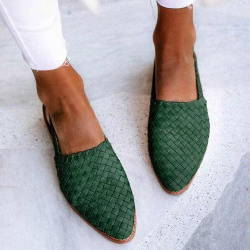 Damen Flache Schuhe Bequem Komfortabel
