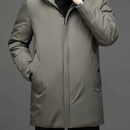 Herren Winterjacke Langarm Warm Isoliert