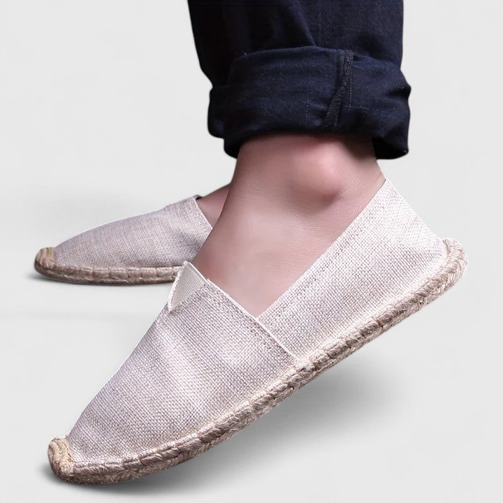 Herren Espadrilles Atmungsaktiv Sommer Strand Schuhe