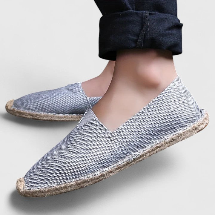 Herren Espadrilles Atmungsaktiv Sommer Strand Schuhe