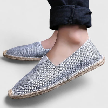 Herren Espadrilles Atmungsaktiv Sommer Strand Schuhe