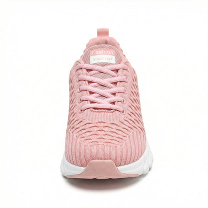 Strick Schuhe Atmungsaktiv Flexibel Damen Sneaker
