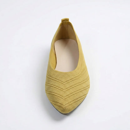 Flache Schuhe Damen Mode Bequem