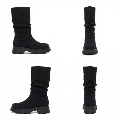 Winterstiefel Damen Warme Schneestiefel Heidi Style