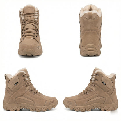 Herren Wanderstiefel Winter Warm Isoliert Rutschfest