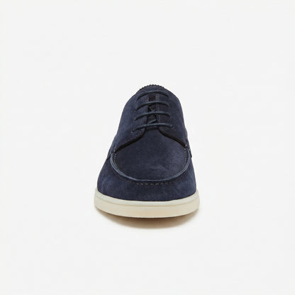 Damen Loafer Schuhe Bequem Lederschuhe Schwarz