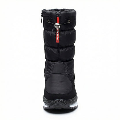 Wasserdichte Stiefel Damen mit Reißverschluss Winter