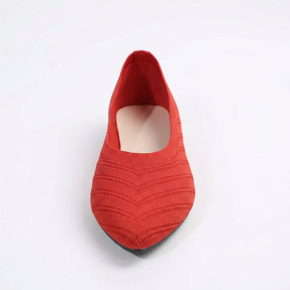 Flache Schuhe Damen Mode Bequem