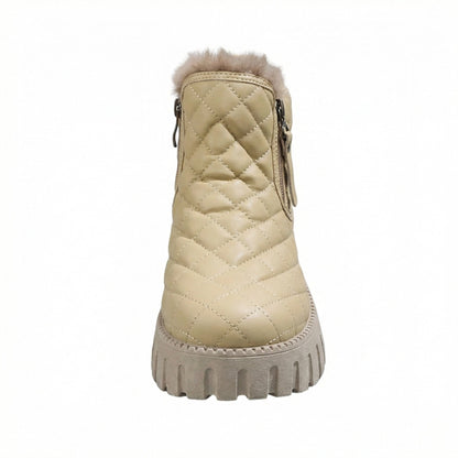 Damen Schneestiefel Orthopädisch Warm Winterstiefel
