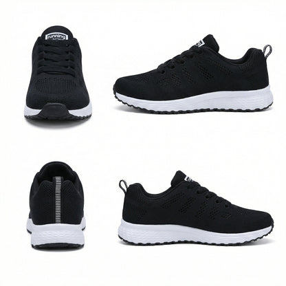 Damen Sneaker Bequem Freizeitschuhe Heidi Mode