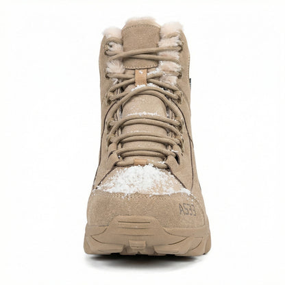 Herren Wanderstiefel Winter Warm Isoliert Rutschfest