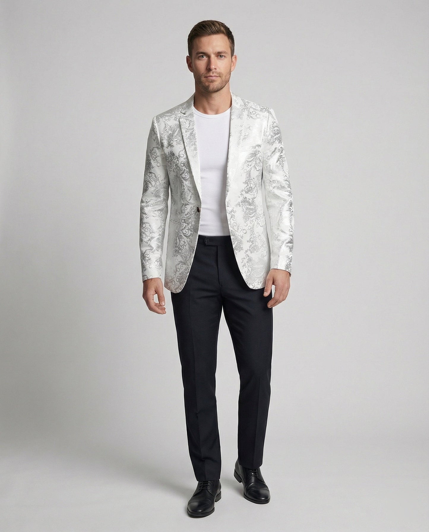 Herren Blazer Elegant Glanz Berliner Stil