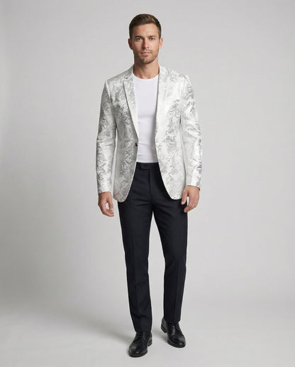 Herren Blazer Elegant Glanz Berliner Stil