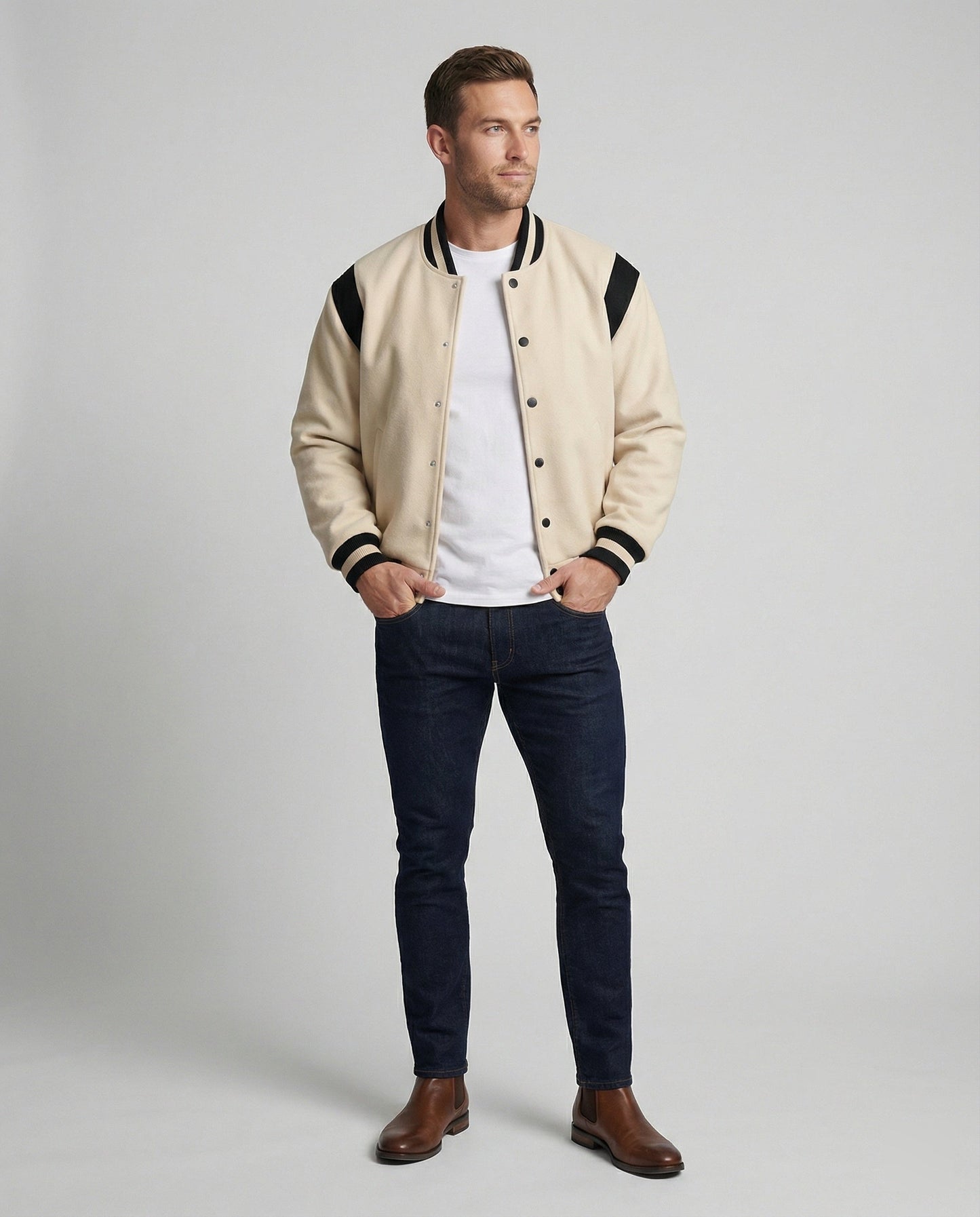 Herren Sweatjacke Sportlich Modern Urban Style