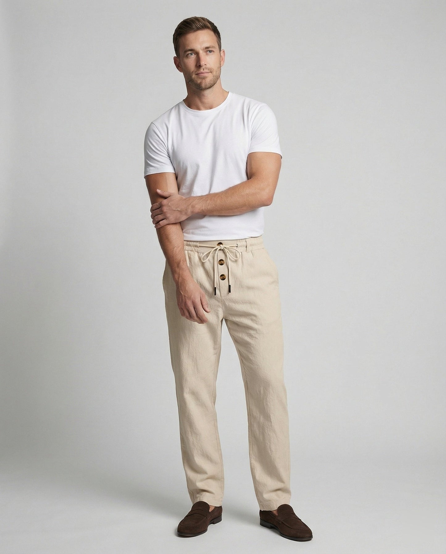 Herren Freizeithose Bequem Weit Luftig Comfort - BerlinGlamour