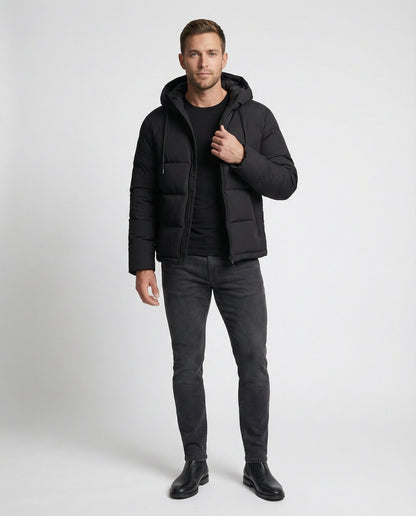 Herren Winterjacke Warm Puffer Isolierung