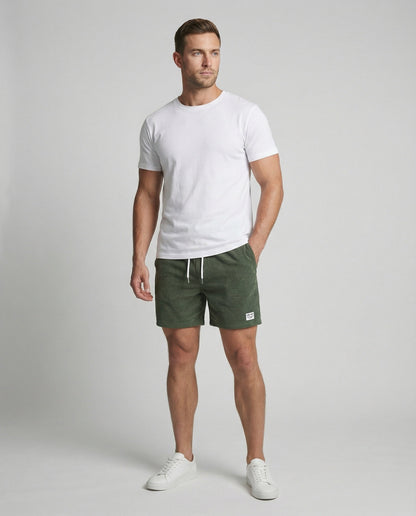 Herren Badeshorts Bequem Leicht Sommer - BerlinGlamour