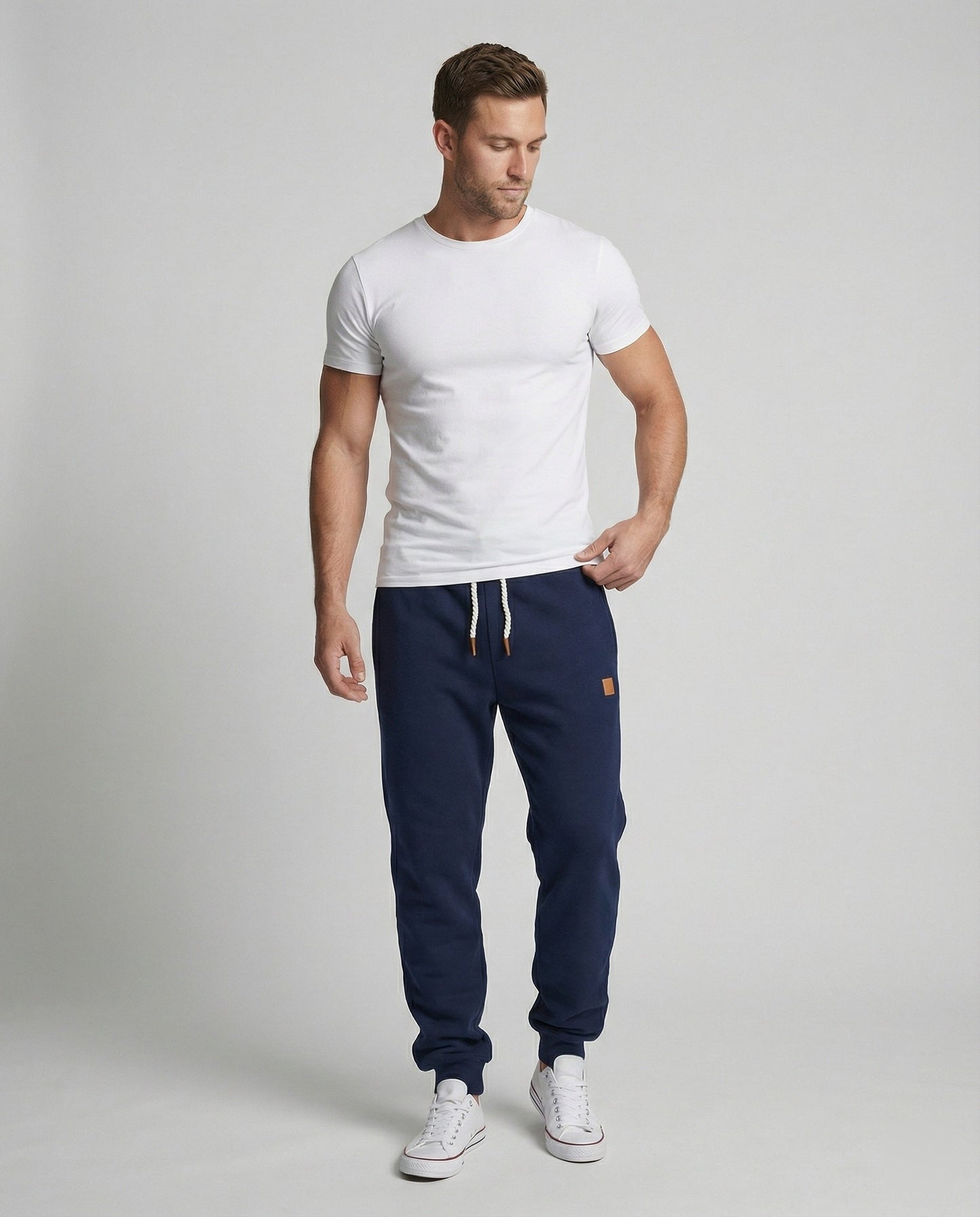 Herren Jogginghose Bequem Sportlich Stretch - BerlinGlamour