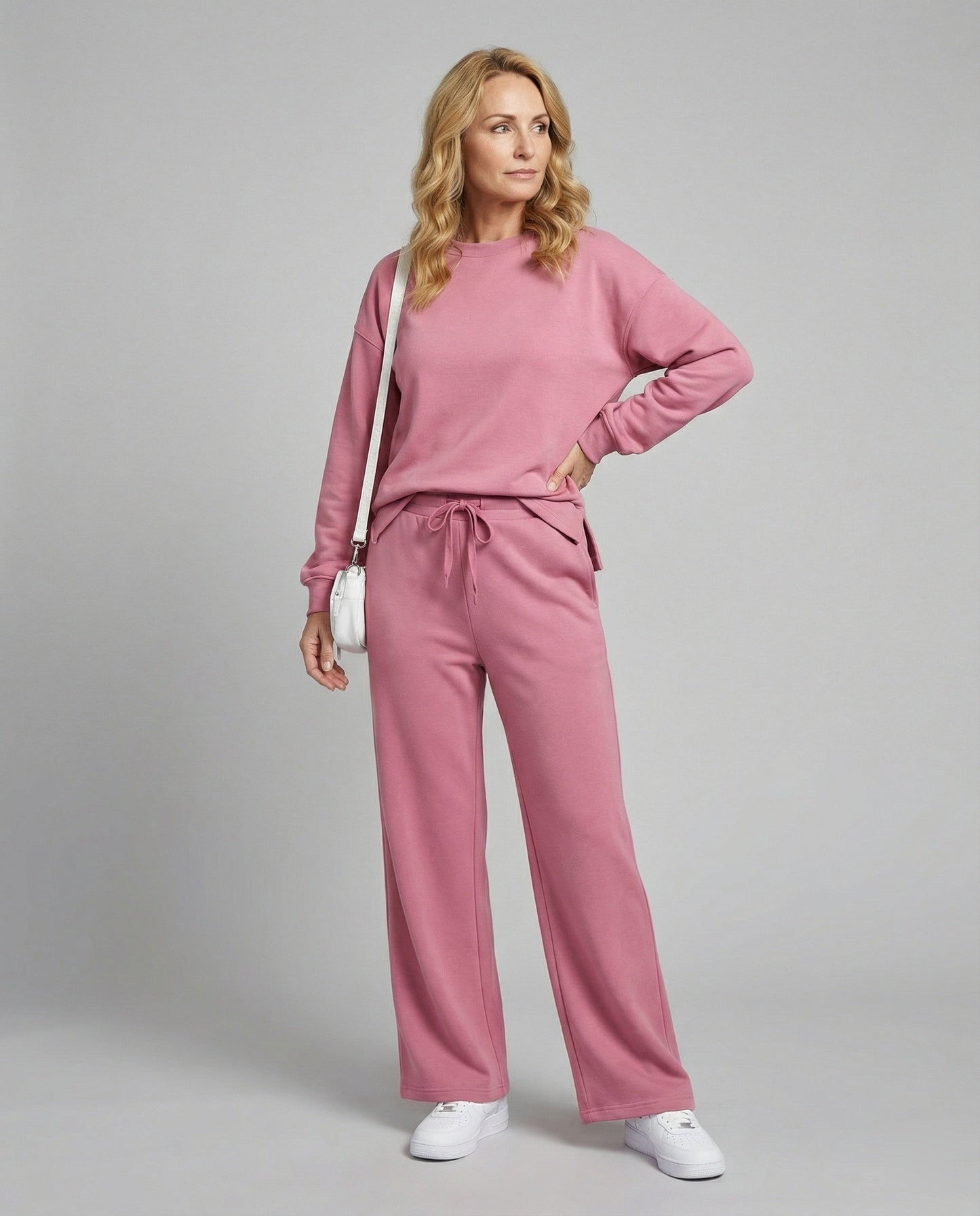 Damen Sportanzug Oversized Bequem - BerlinGlamour