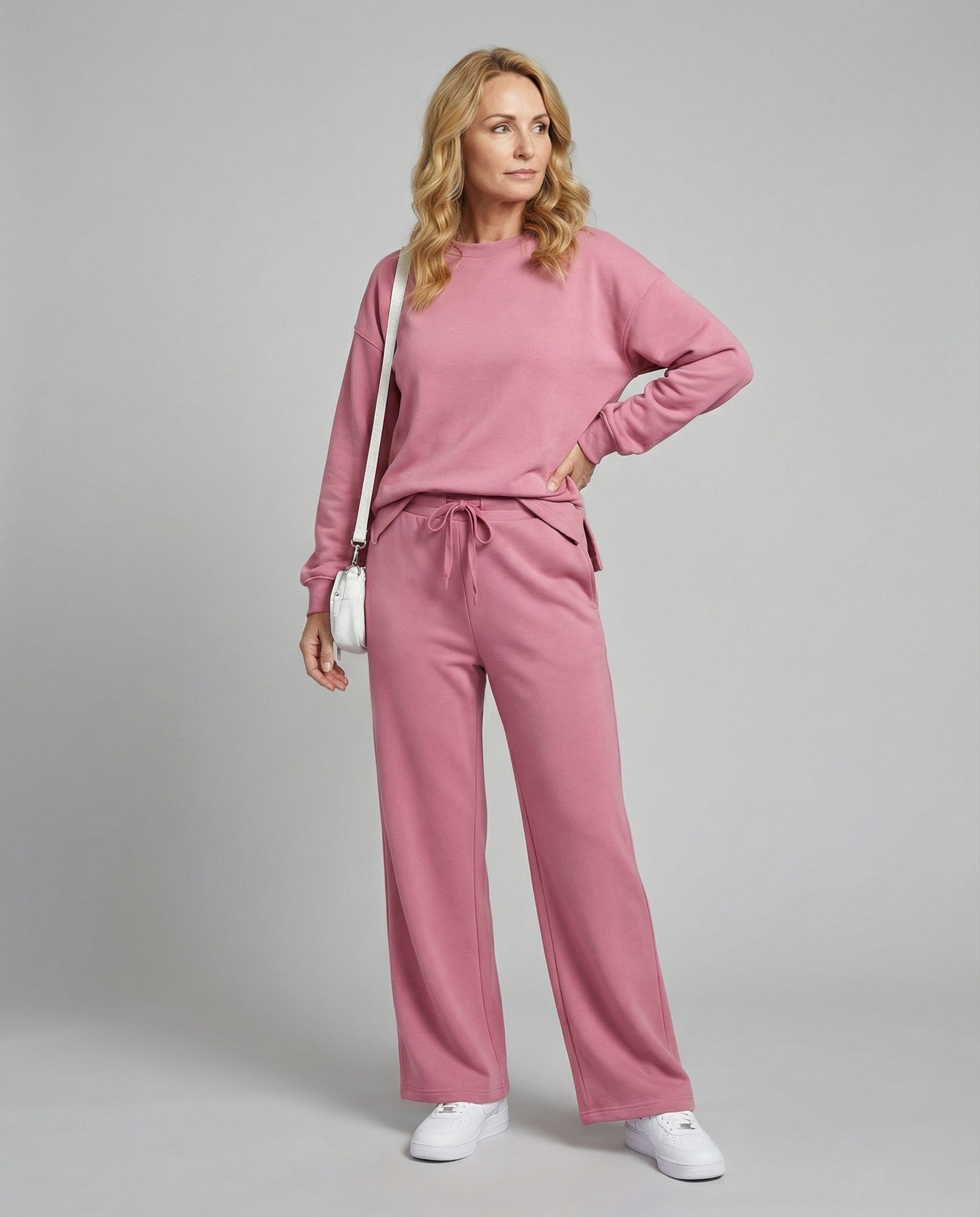 Damen Sportanzug Oversized Bequem - BerlinGlamour