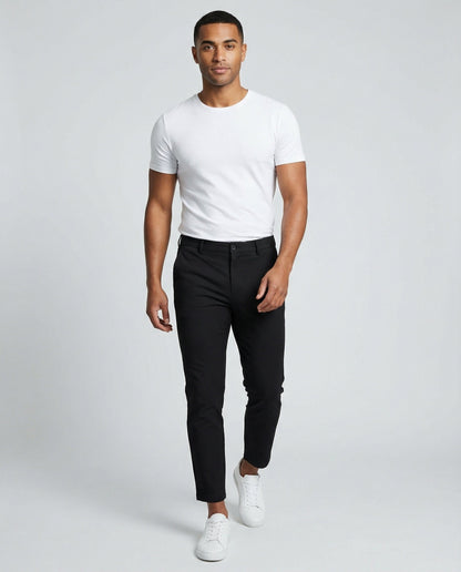 Herren Slimfit Hose Anzughose Mit Taschen - BerlinGlamour
