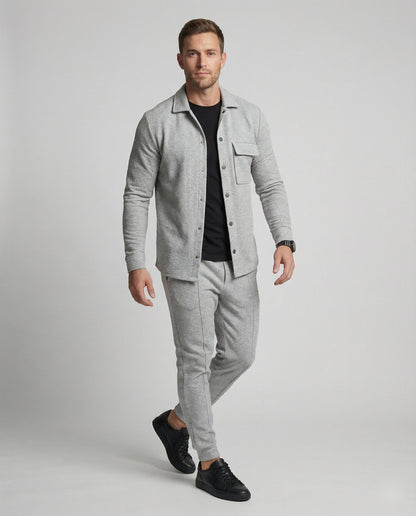 Herren Anzug Freizeit Modern mit Streifenmuster Elegant - BerlinGlamour