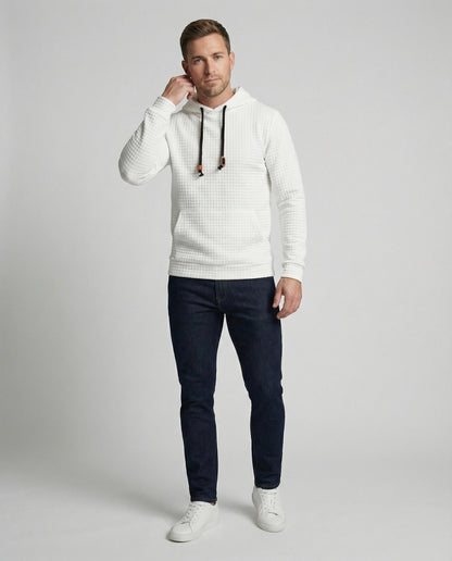 Bequemer Herren Hoodie Sportlich Grau