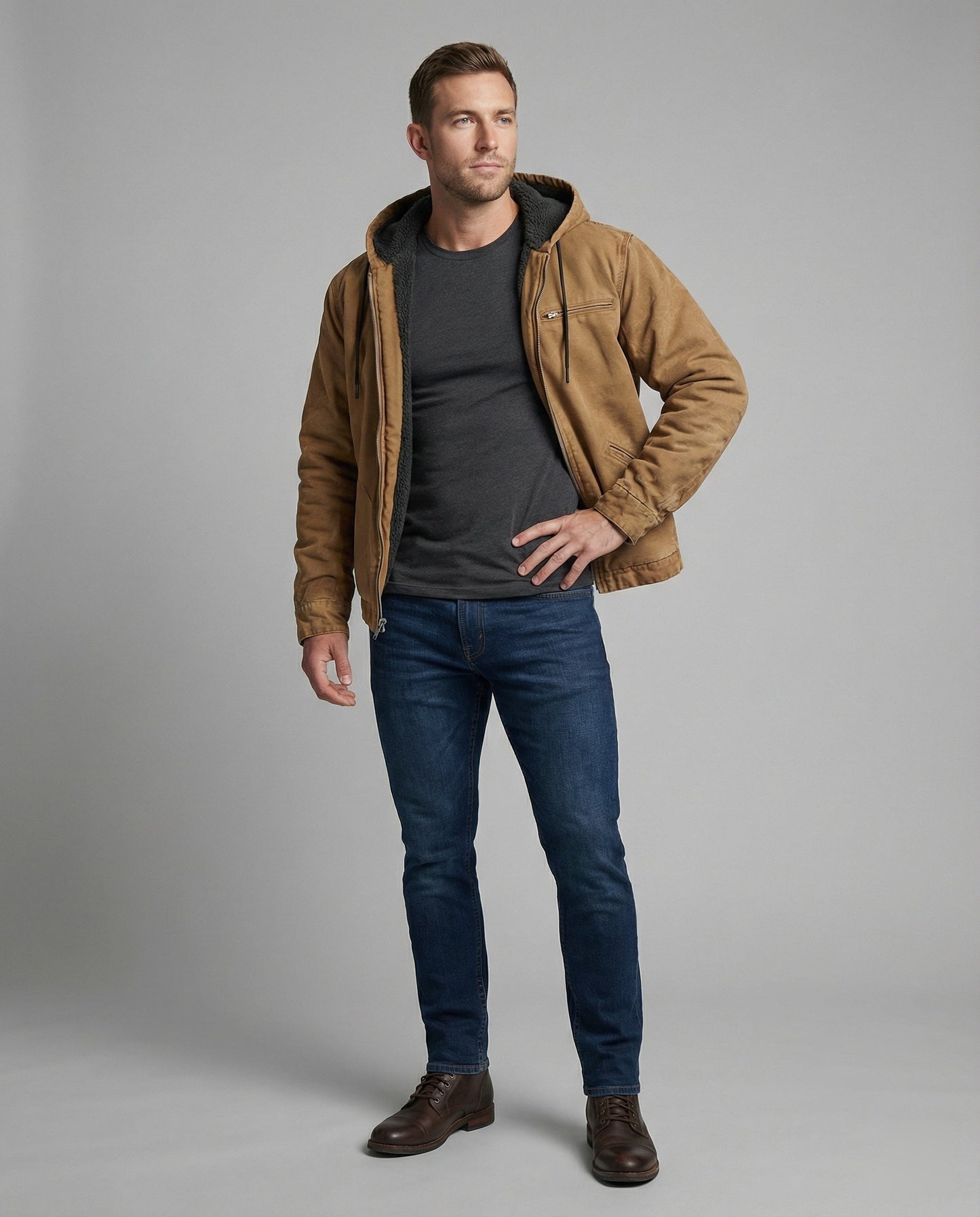 Herrenjacke Modern Komfortabel Elegante