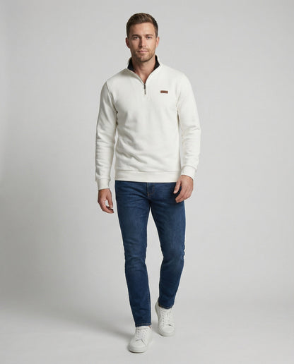 Weicher Fleece Pullover Hochwertig Warm